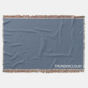 Couverture Nom de la couleur gris-bleu du nuage-tonnerre