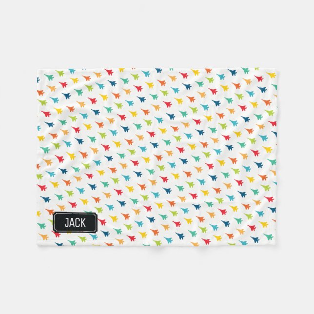 Couverture nommée faite sur commande de bébé (Devant (Horizontal))