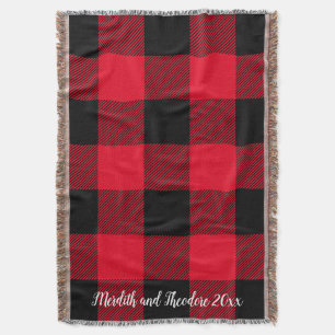 Couverture Noms de monogrammes noirs rouges plaqués par le b