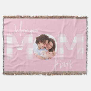 Couverture Nous t'aimons Maman Rose et Blanc