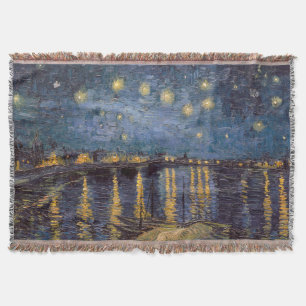 Couverture Nuit étoilée sur le Rhône par Vincent Van Gogh