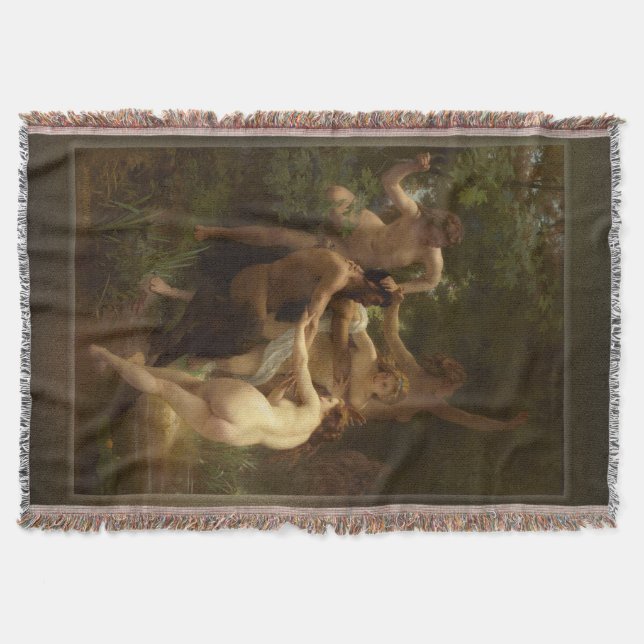 Couverture Nymphes et Satyr par William-Adolphe Bouguereau (Devant)