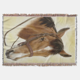Couverture occidentale de jet de cheval