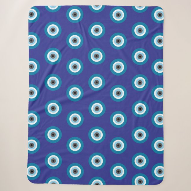 Couverture oculaire bleue (Devant)