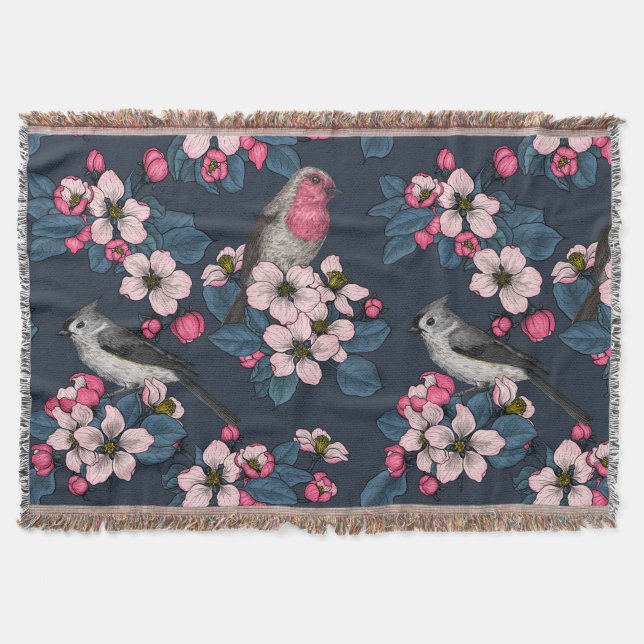 Couverture Oiseaux et fleurs (Devant)