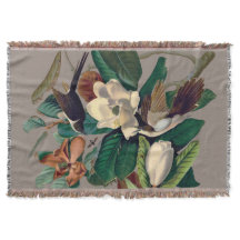 Oiseaux vintages avec Magnolia Lancer la couvertur