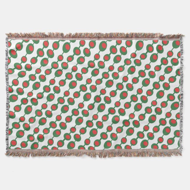 Couverture Olives atomiques Motif du milieu du siècle (Devant)