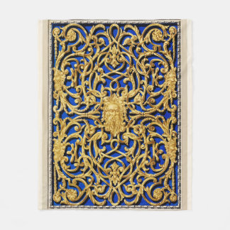 Couverture or et bleu