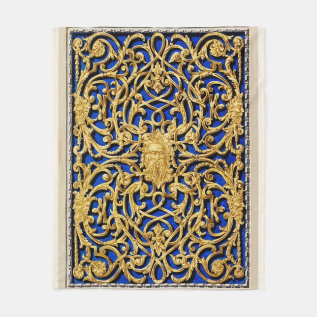 Couverture or et bleu (Devant)