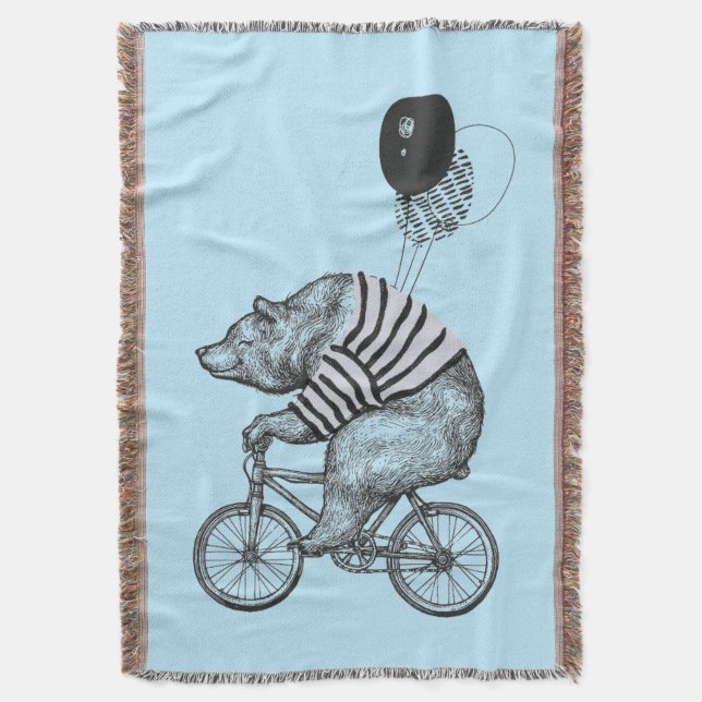 Couverture Ours de bicyclette de ballon (devant Vertical)