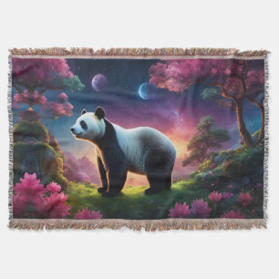 Couverture Panda dans un jardin d'Imaginaires