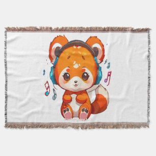 Couverture Panda écoutant de la musique Kpop