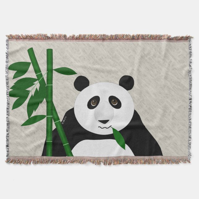 Couverture Panda Throw Blanket (Devant)