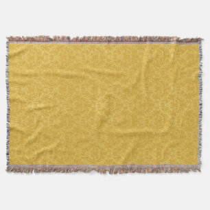 Couverture Papier peint floral d'or de luxe
