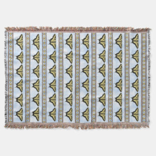 Couverture Papillon Swallowtail Jaune Sud-Ouest Ciel Bleu