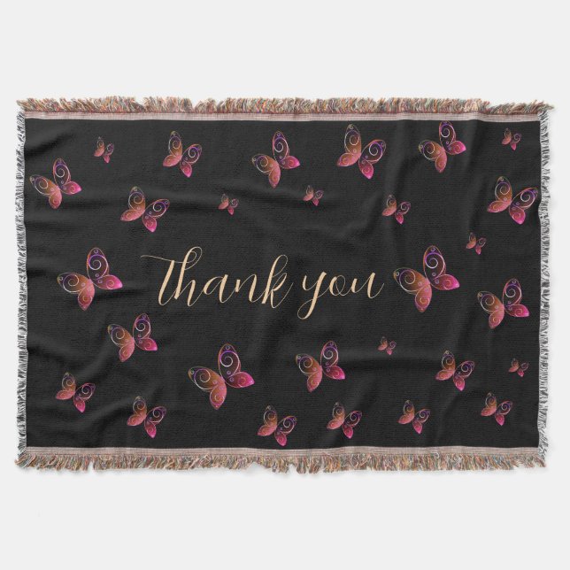 Couverture papillon volant (Devant)