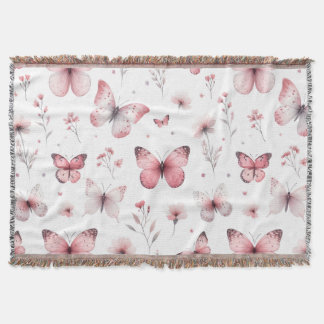 Couverture Papillons roses