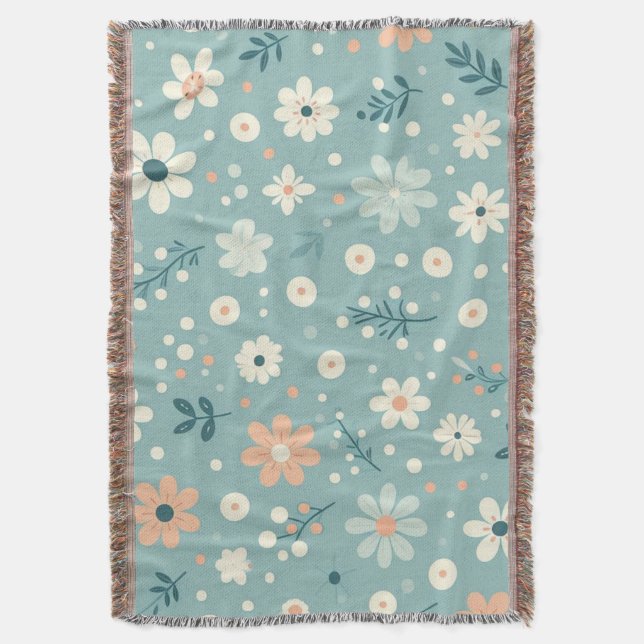 Couverture Pastel Garden Delft (devant Vertical)