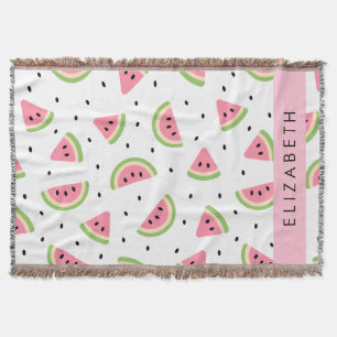 Couverture Pastèque Rose, Pâtes De Pâques, Votre Nom