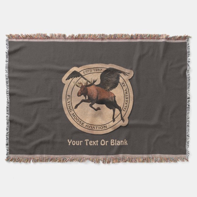 Couverture Patch Aviation Moose Volant (Devant)
