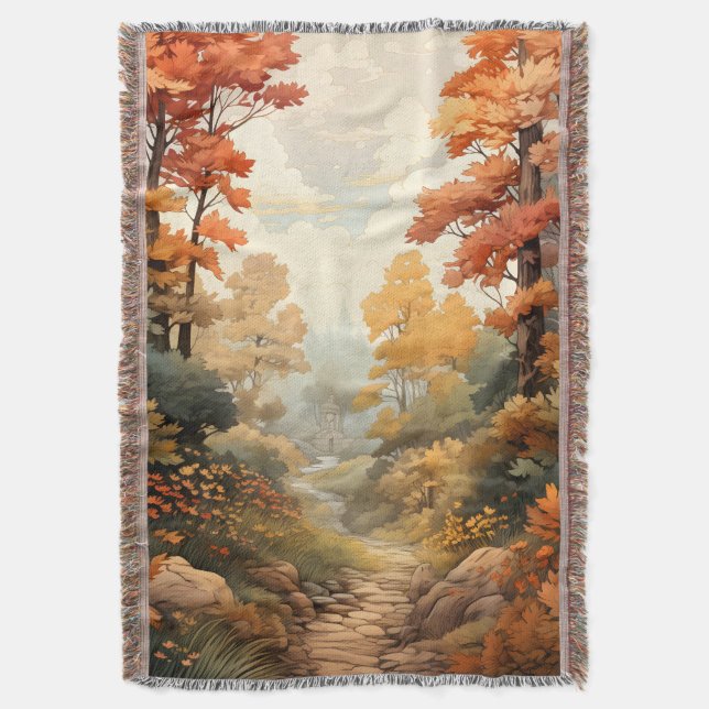 Couverture Paysage d'automne aquarelle (devant Vertical)