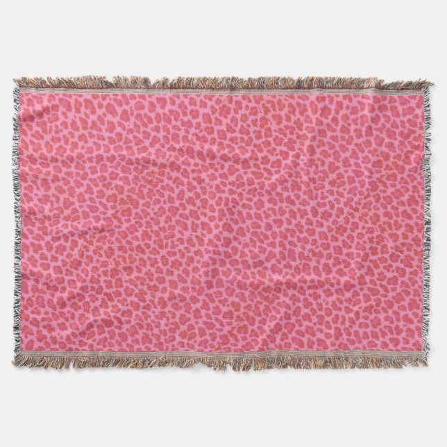 Couverture Peau de léopard rose lancette (Devant)