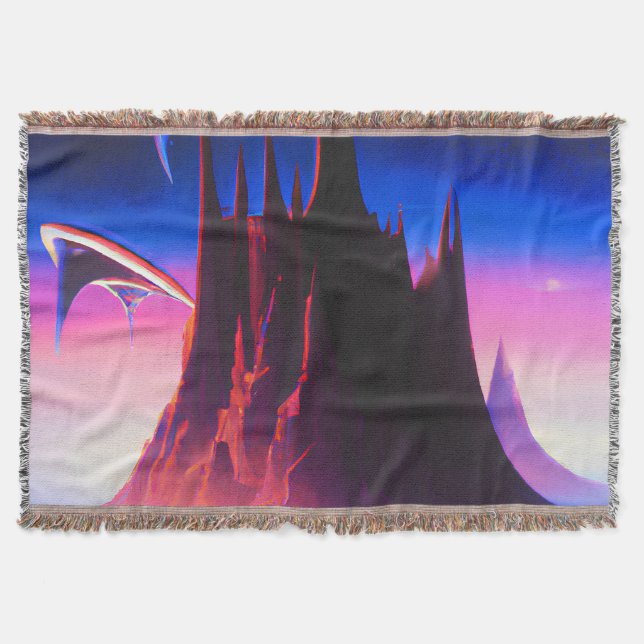 Couverture Peinture à l'huile Dream World (Devant)