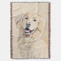 Peinture de Golden Retriever - Beau art original d