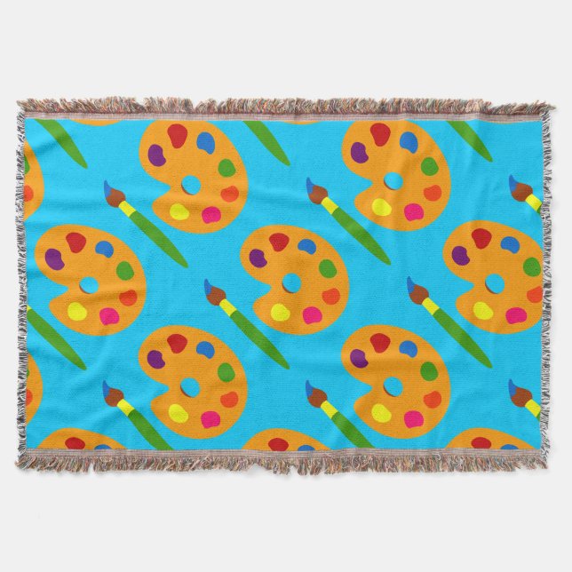 Couverture Peinture Palette (Devant)