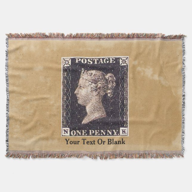 Couverture Penny Black Postage Timbre (Devant)