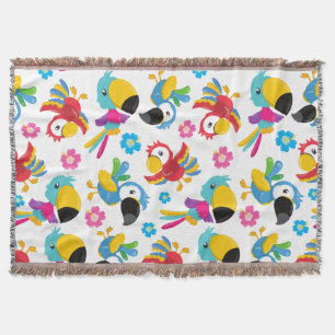 Couverture Perroquets colorés, Perroquets tropicaux, Oiseaux,
