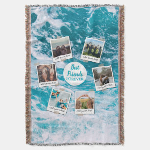Couverture Personnalisé Best Friends 6 Photo Collage personna