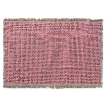 Couverture personnalisée à fils entrelacés