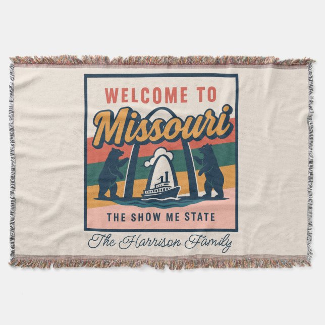 Couverture personnalisée du Missouri (Devant)