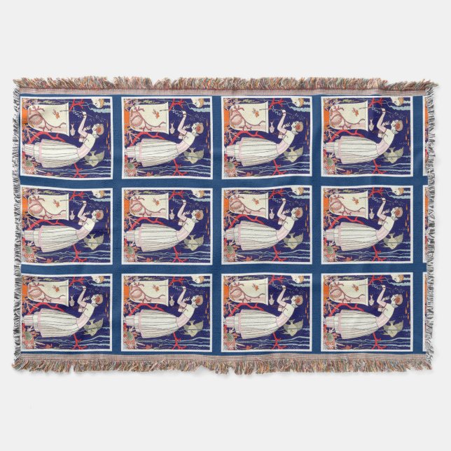 COUVERTURE PETIT POISSON ÉTONNANT, MODE DE BEAUTÉ ART DÉCO (Devant)