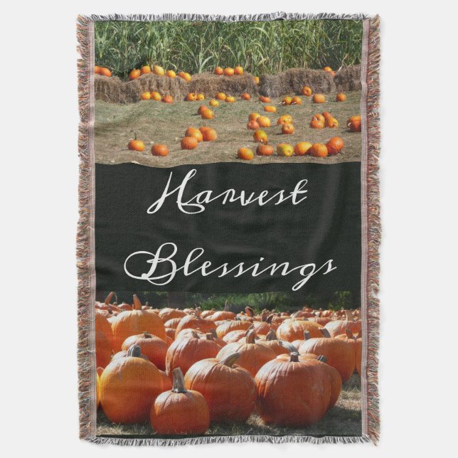 Couverture Photo citrouille pour automne, Halloween ou Thanks (devant Vertical)