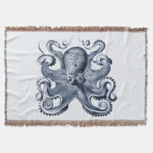 Couverture Photo de la marine Blue Octopus par Ernst Haeckel
