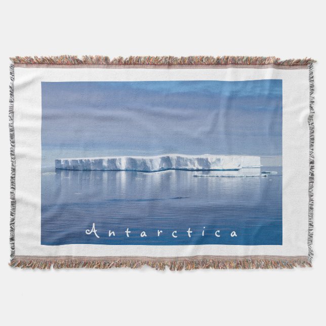 Couverture Photo paysage de l'iceberg Antarctique avec texte  (Devant)