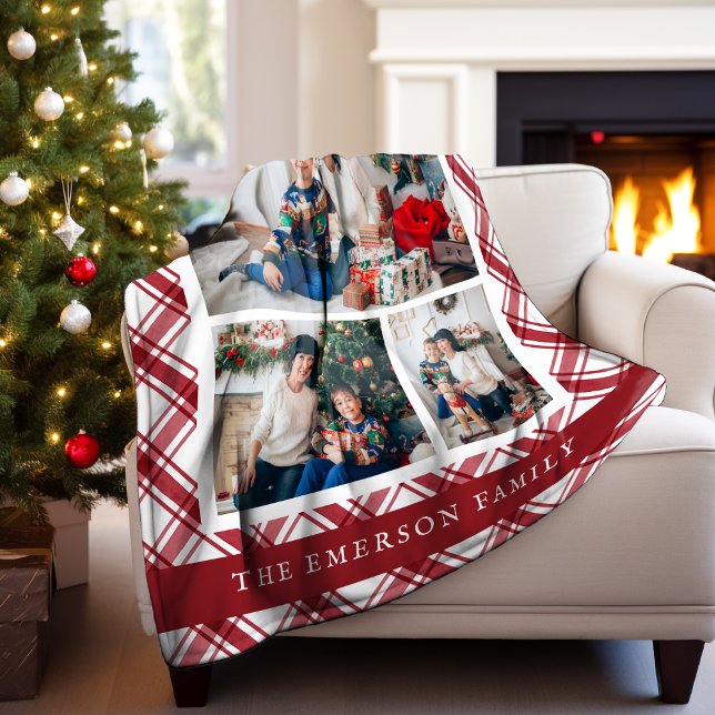 Couverture photo plaid (Plaid Photo Blanket
)