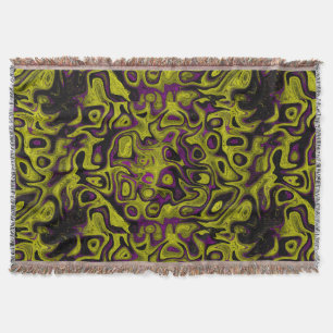 Couverture Pierre de feu violet vert olive