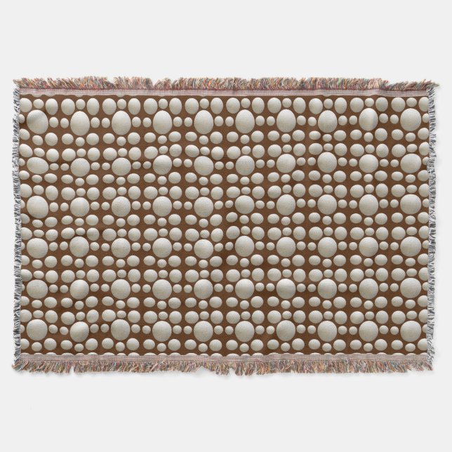 Couverture Ping Pong Balls Sur Brown, (Devant)