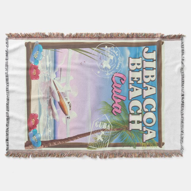 Couverture Plage de Jibacoa Cuba affiche de voyage (Devant)