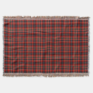 Couverture Plaid coloré d'écossais de clan d'Innes