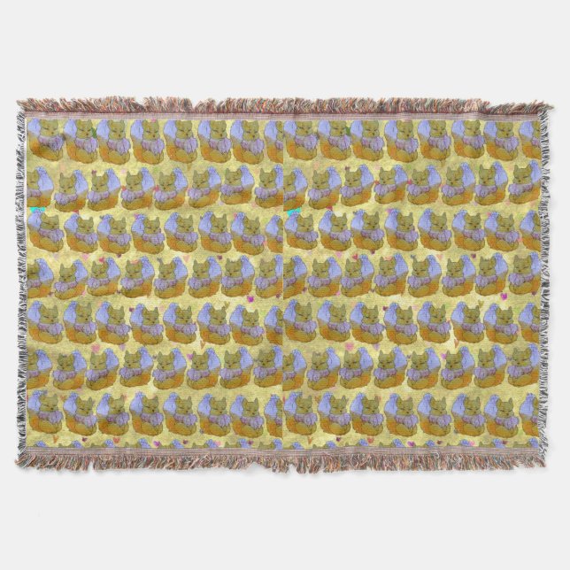 Couverture Plaid de jet (Devant)