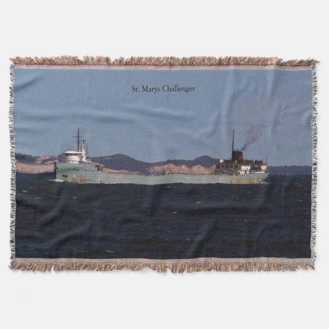 Couverture plaid de lancer St. Marys Challenger (Devant)