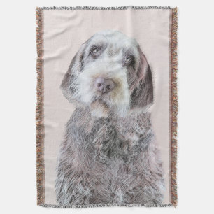Couverture Pointing à poils durs Peinture Griffon - Art Chien