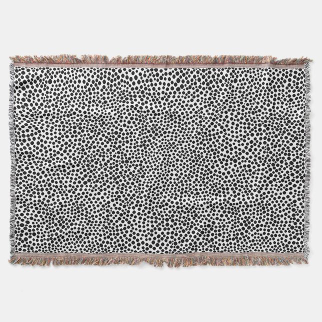Couverture Points aléatoires - Noir sur Blanc (Devant)
