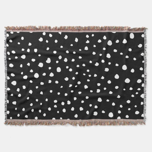 Couverture Points dalmatiens, Zones dalmatiennes, Noir et Bla (Devant)
