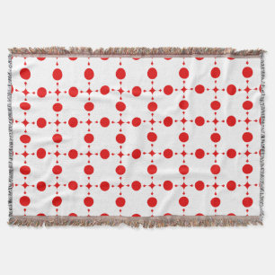 Couverture Pois rouges, Motif à points polka, points, pointil