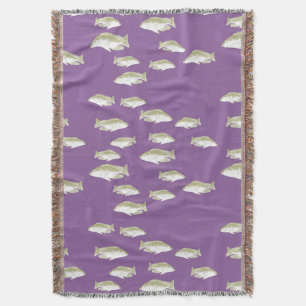 Couverture Poisson sur violet